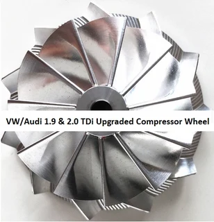 GT1749V - VW &amp; Audi 1.9 &amp; 2.0 TDi Upgraded Billet Compressor Wheel