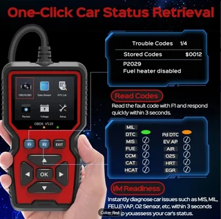 V519 Multifunction Vehicle Diagnostic Tool and Error Eraser