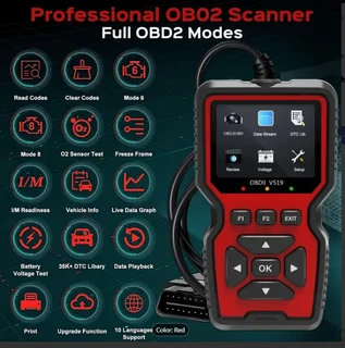 V519 Multifunction Vehicle Diagnostic Tool and Error Eraser
