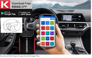KONNWEI KDIAG - ALL System Car Diagnostic Tool Multi Resets ALL OBD2 Scanner Code Reader Read Erase