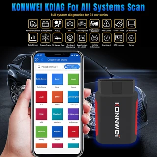 KONNWEI KDIAG - ALL System Car Diagnostic Tool Multi Resets ALL OBD2 Scanner Code Reader Read Erase