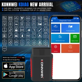 KONNWEI KDIAG - ALL System Car Diagnostic Tool Multi Resets ALL OBD2 Scanner Code Reader Read Erase