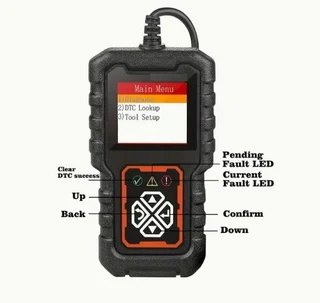 OBDII Vehicle Diagnostics Scanner Engine Fault Code Reader