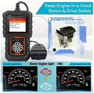 OBDII Vehicle Diagnostics Scanner Engine Fault Code Reader