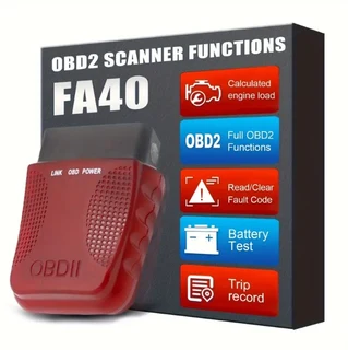 FA40 built-in wireless 4.0 OBD2 Diagnostics code scanner and error eraser