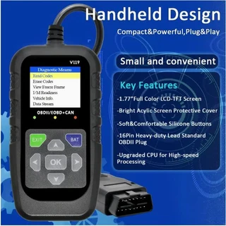 V119 Car Diagnostic Scanner Tool – OBDII