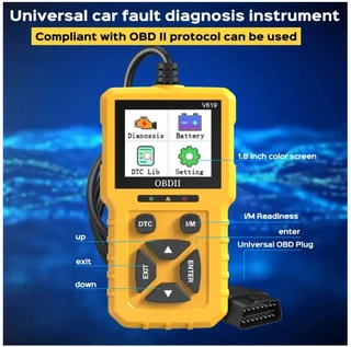V619 – OBDII Car Scanner Diagnostic Tool, Auto Check Engine Code Reader with Reset.