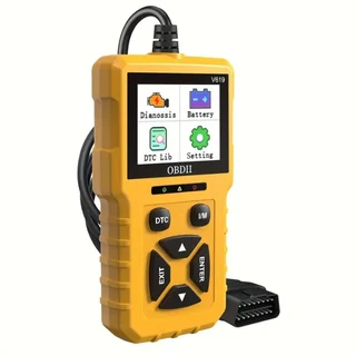V619 – OBDII Car Scanner Diagnostic Tool, Auto Check Engine Code Reader with Reset.