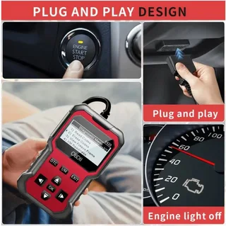 V420 - OBDII Diagnostic Tool for Cars: Code Reader &amp; Engine Fault Scanner and Eraser