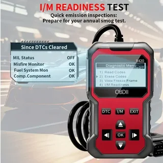 V420 - OBDII Diagnostic Tool for Cars: Code Reader &amp; Engine Fault Scanner and Eraser