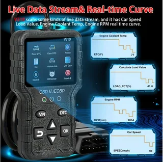 V310 Diagnostic Scanner, Error Eraser and Clear Tool