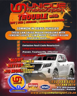 DPF, EGR, AdBlue or Lambda Sensor giving you trouble