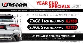 ECU Remap Software Specials - 20 November 2025 to 20 December 2025 - Unique Motorsport