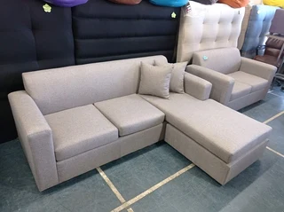L-shaped couch