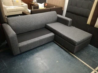 L-shaped couch