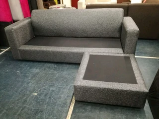 L-shaped couch