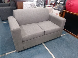 Two seater couch ( grey)