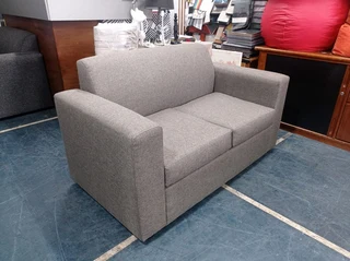 Two seater couch ( grey)