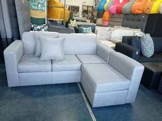 L-shaped couch