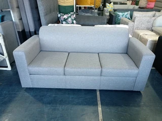Three seater couch grey