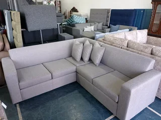 Corner unit L-shaped- grey