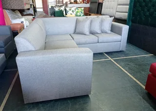Corner couch L-shaped.