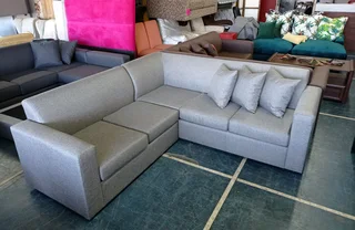 Corner couch L-shaped.