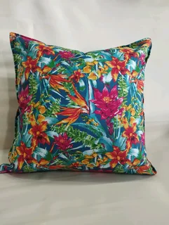 Floral scatter cushion