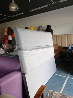 Slipcover Headboard – Charcoal Grey | Queen Extra-Wide