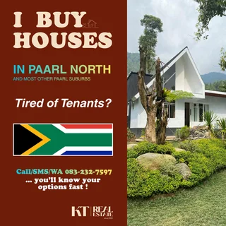 I buy houses. Tired of Tenants? Sell Your Paarl Rental the Easy Way (No Agents)