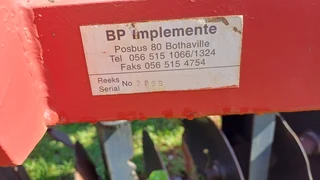 BP IMPLEMENTE (9X9) HYDRAULIC DISC PLOUGH