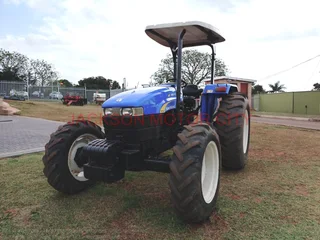New Holland Tt75 (4x4) Tractor With Lift Arms And Roof