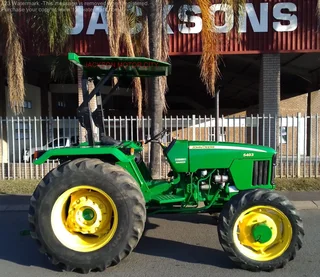 2013 - JOHN DEERE 5403 (4X4) TRACTOR WITH LIFT ARMS AND DRAWBAR HITCH