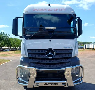 2021 - MERCEDES BENZ 2645 (6X4) ACTROS MP4 SERIES T/T WITH SLEEPER CAB AND HYDRAULIC&#39;S