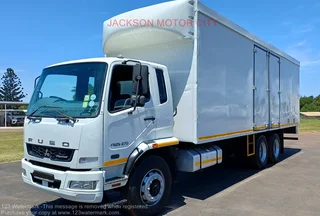 2021 - Mitsubishi Fuso Fn25.270 Tag Axle With Volume Body - Side And Rear Doors