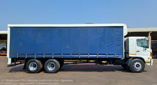 2012 - HINO 500_1626 TAG AXLE WITH 8.5M TAUTLINER BODY