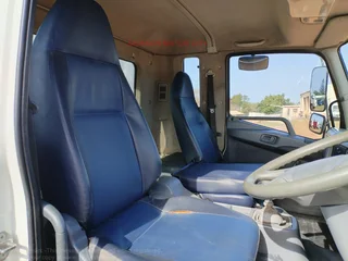 2017 - MITSUBISHI FUSO FK13.240 WITH REFRIGERATED BOX BODY AND TRANSFRIG MT300 COOLING UNIT