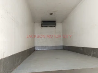 2017 - MITSUBISHI FUSO FK13.240 WITH REFRIGERATED BOX BODY AND TRANSFRIG MT450 FREEZER UNIT