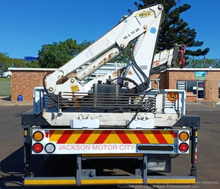 2014 - MERCEDES BENZ 1523 ATEGO WITH DROPSIDE BODY AND REAR MOUNTED HEILA HL-L70-2S CRANE