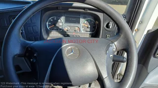 2014 - MERCEDES BENZ 1523 ATEGO WITH DROPSIDE BODY AND REAR MOUNTED HEILA HL-L70-2S CRANE