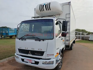 2017 - Mitsubishi Fuso Fk13.240 With Refrigerated Box Body And Transfrig Mt450 Freezer Unit