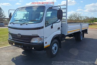 2011 - Hino 300_814 With Dropside Body And Towbar