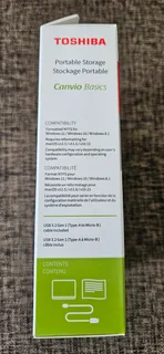 Toshiba Canvio Basic 2TB 2.5'' External Hard Drive