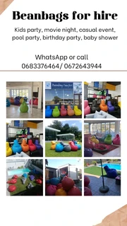 Beanbags for hire