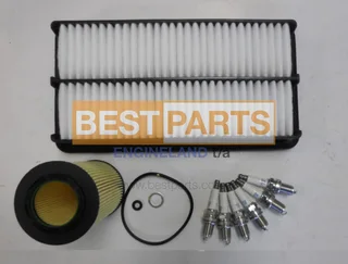 Kia Sedona Service Kit Kia Sedona 3.8 V6 G6DA Filters & Spark Plugs