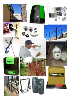 Electric Fencing, Gate & Garage Door Motors, CCTV & Alarm Systems, Electric Fencing COCs.