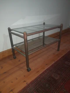 TV  Trolley with two shelves