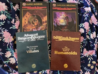 2nd Edition Dungeons and Dragons collection
