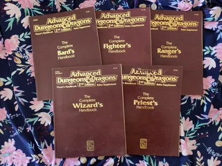 2nd Edition Dungeons and Dragons collection