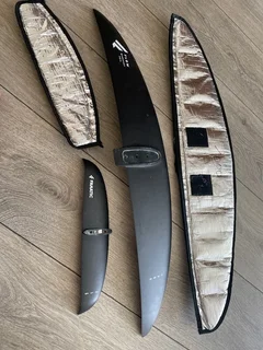 Wingfoil Set Flow - Frontwing 1000cm² &#43; Backwing 215 m² Fanatic (Duotone compatible)